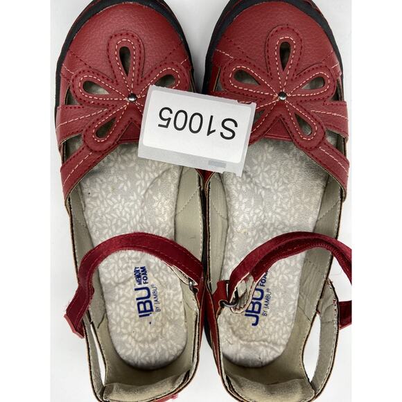 JBU by Jambu‎ Shoes Womens Sz 7M Red Mary Jane Magnolia B2MAG03 - Picture 12 of 12